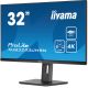 4. iiyama ProLite XUB3293UHSN-B5 Computermonitor 80 cm (31,5") 3840 x 2160 px 4K Ultra HD LCD Schwarz