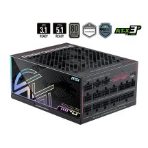 MSI MPG Ai1300TS PCIE5 Netzteilmodul 1300W 24-Pin ATX Schwarz