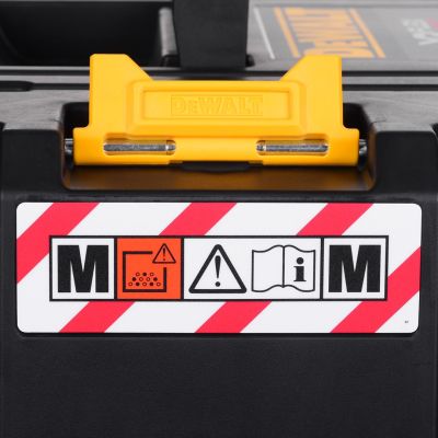 8. DEWALT DCV586MN-XJ Akku-Industriesauger 2000 W 11 l Klasse M TSTAK Schwarz