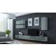 2. TV-Schrank VIGO '140' 30/140/40 weiß/grau glänzend