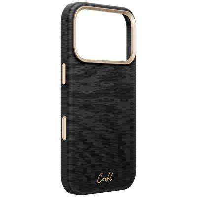 3. Uniq Coehl Mirelle Magnetische Ladehülle für iPhone 18 Pro / 17 Pro – Schwarz