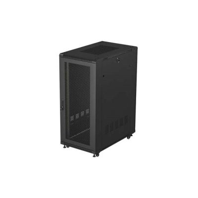 27. LANBERG Standschrank 19" 27U 600x1000 Schwarz