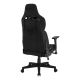 6. SENSE7 Sentinel Gaming-Stuhl, gepolsterter Sitz, Schwarz