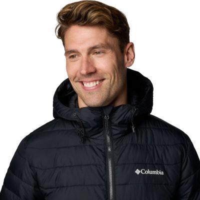 4. Columbia Powder Lite II Kapuzenjacke 2086944010 Schwarz L