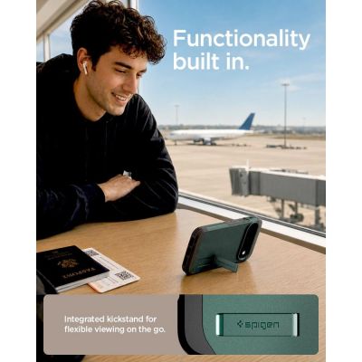 12. Spigen Tough Armor Mag MagSafe Hülle für Google Pixel 11 Pro – Dunkelgrün