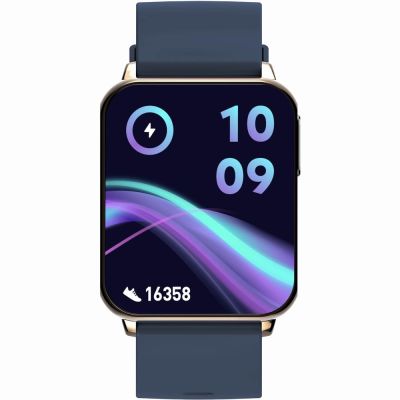 7. Smartwatch Gravity Roségold Marineblau 2 Armbänder GT17-2