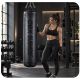 7. PREMIUM Boxsack + Ring SBRX Schwarz Leer - 150 cm | DBX Bushido