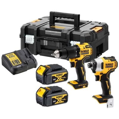 22. DEWALT Kombi-Werkzeugset 18V 2x4,0Ah DCK2062M2T