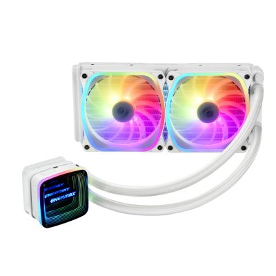 7. Enermax Aquafusion ADV 240mm RGB Flüssigkeits-CPU-Kühler Weiß
