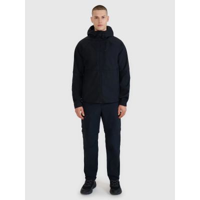 10. Herren 4F 4FWSS25TSOFM313-20S winddichte Softshelljacke mit Membran 10000