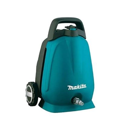 2. Makita HW102 Kompakt-Hochdruckreiniger, elektrisch, Schwarz/Türkis, 360 l/h, 1300 W