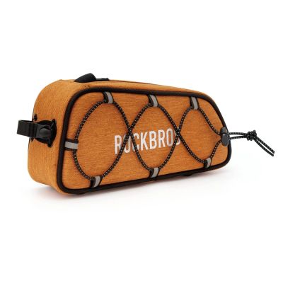 2. Rockbros TL004 ROAD TO SKY 0,7 l wasserdichte Rahmentasche - orange