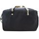 4. REISETASCHE ALS HANDGEPÄCK FÜR DAS FLUGZEUG, SCHWARZ + WEISSE AUFSCHRIFT SEMI LINE
