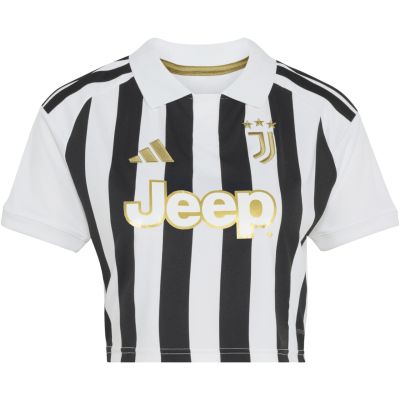 2. adidas Juventus 26/27 Heimtrikot, kurz geschnitten, Damen, Weiß/Schwarz, KB8878