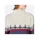 5. ROSSIGNOL W PATTERNED TN SWEATER blauer Damenpullover