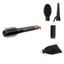 Rowenta Air Shape UB9820E0 Heißluftbürste mit Luftstromfunktion, Schwarz/Kupfer