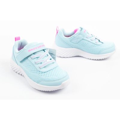 7. Skechers Bounder Baby-Sportschuhe mit Klettverschluss in Blau