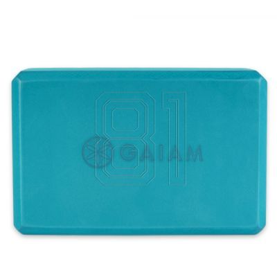 5. GAIAM Vivid Blue 61714 Yogablock