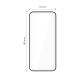 2. Tech-Protect Glass Fit+ 2er-Pack Panzerglas für Xiaomi Redmi 15C 173 mm / Poco C85 173 mm - Schwarz