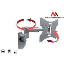 Maclean MC-503S Monitor-Wandhalterung (schwenkbar, wandmontierbar, neigbar; 23" - 42"; max. 30 kg)