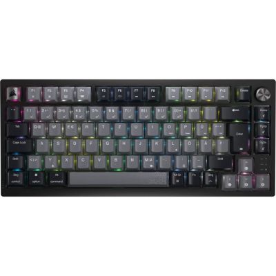 Corsair K65 PLUS WIRELESS 75% RGB Gaming-Tastatur RF Wireless + USB QWERTY Englisch Schwarz