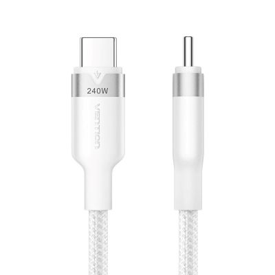 3. USB-C-zu-USB-C-Kabel Vention USB 2.0, 5 A, 240 W, 1 m, Schwarz