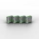 2. Lindy 40451 Port Blocker Port Blocker + USB Typ-A Dongle Grün Acrylnitril Butadien Styrol (ABS) 5 Stück.