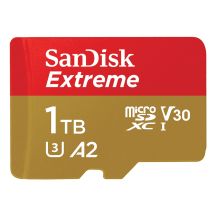 SD-Karte MicroSD 1 TB SanDisk Extreme SDXC inkl. Adapter