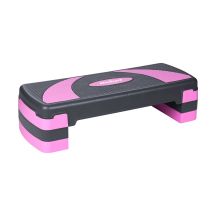 Aerobic- und Fitness-Step REBEL ACTIVE RBA-3225-PU, 3 Stufen, grau-violett
