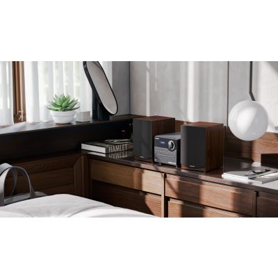 8. Sharp XL-B517D Mikro-Heim-Audiosystem 45W Braun