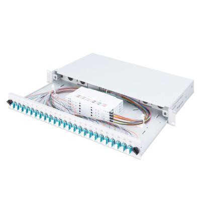 23. Digitus Glasfaserpanel mit Zubehör, LC, OM3
