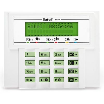 Satel VERSA-LCD-GR LCD-Tastatur (weiß)
