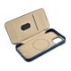 16. iCarer CE Oil Wax Premium Leather Folio Case iPhone 14 Plus magnetische Klapphülle MagSafe blau (AKI14220707-BU)
