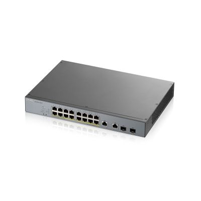 5. Zyxel GS1350-18HP Switch 18p PoE (PoE+: 16;) 250W Managed Gigabit