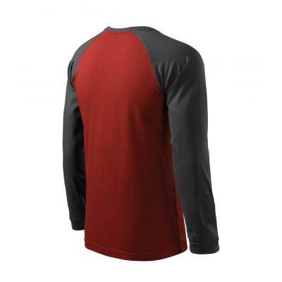 3. Malfini Street LS M T-Shirt MLI-13023 Marlboro Rot