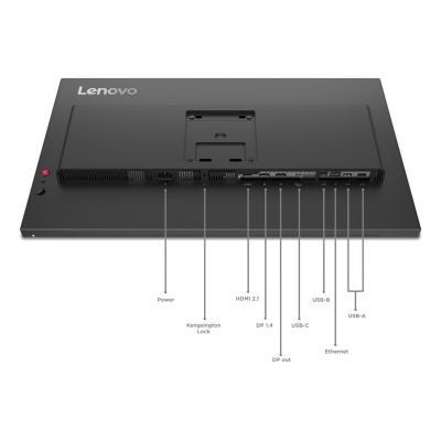 11. Lenovo ThinkVision P27QD-40 LED-Display, 68,6 cm (27 Zoll), 2560 x 1440 Pixel, Wide Quad HD, Schwarz