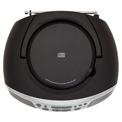 5. AIWA Boombox BBTU-400SL CD/FM RDS/USB/BT silber