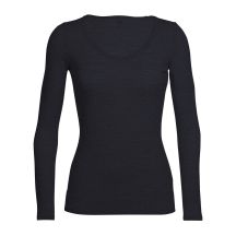 Icebreaker 103194001 XS Shirt/Top T-Shirt Rundhalsausschnitt Langarm Lycra, Merinowolle, Nylon