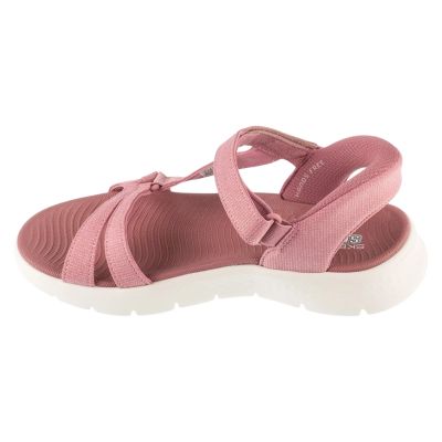 2. Skechers Slip-Ins: Go Walk Flex Sandal - Illuminate 141481-MVE Rosa Größe 36