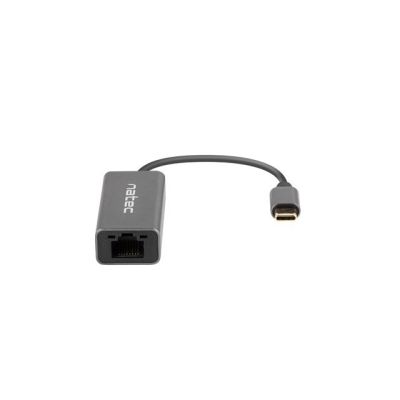 3. NATEC Cricket-Netzwerkkarte 1 GB USB-C 3.1 1x RJ45 am Kabel NNC-1925