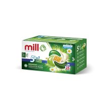 MILL PRO 5k Waschmittelkapseln + Weichspülerperlen UNIVERSAL 25 Stück