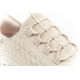 6. Skechers Glide-Step Damen-Sneaker, bequeme ecrufarbene Slipper