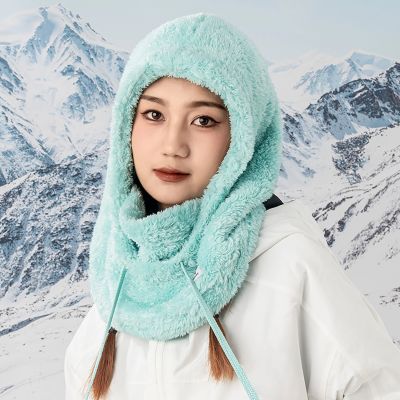 8. Qunature Arctic Velvet Ski-Sturmhaube Größe M – Minze