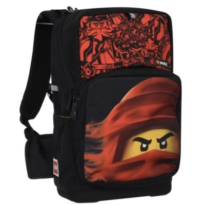 Kinderschulrucksack für den Kindergarten, rot, 18 l, Lego Ninjago Optimo Plus - 20222-2302