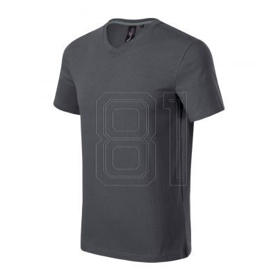 Malfini Action V-Ausschnitt M MLI-70083 helles Anthrazit T-Shirt