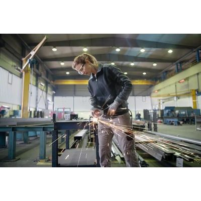 9. Bosch GWS 17-125 Winkelschleifer, 12,5 cm, 11500 U/min, 1700 W, 2,2 kg
