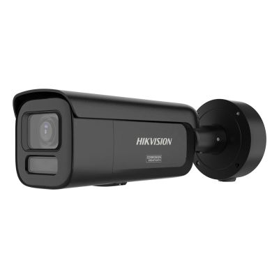 Hikvision DS-2CD2687G3-LIZSY (2,8–12 mm) (schwarz) Industrielle Bullet-IP-Sicherheitskamera für den Außenbereich, 3840 x 2160 px, Wandmontage