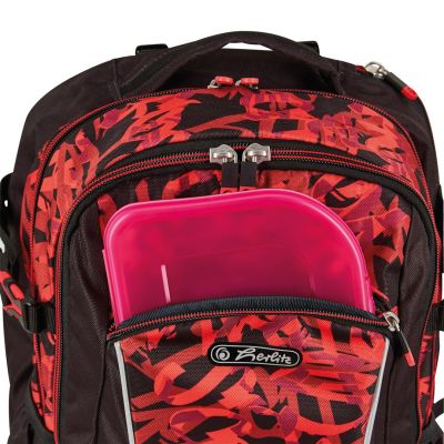 8. Herlitz Grundschulrucksack Ultimate leer Graffiti