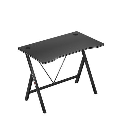 3. Huzaro Hero 1.4 Schwarzer Gaming-Schreibtisch