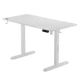 Nojo SENSE7 Elektrischer Schreibtisch 120x60 Weiß